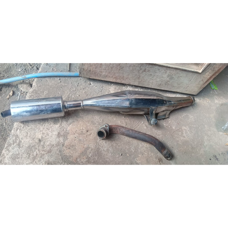 knalpot yamaha f1zr fizr original standart