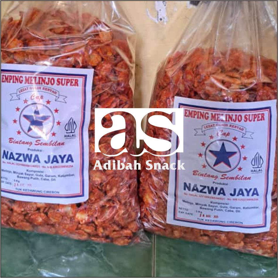 

1kg EMPING MELINJO PEDAS MANIS PREMIUM
