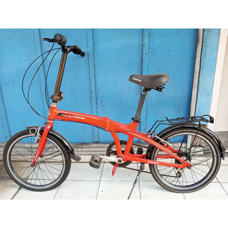 Sepeda lipat dewasa dan anak merk element dan pasific