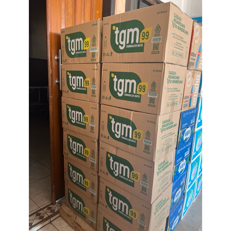 

Ay00! RD - TGM 99 Botol 600 ML 1 Dus - Isi 24 x 600 ML - Air Minum Mineral Botol
