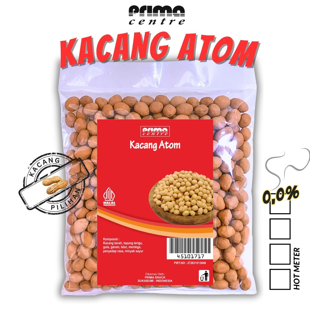 

(SN) KACANG TELUR ATOM OVEN 190gr