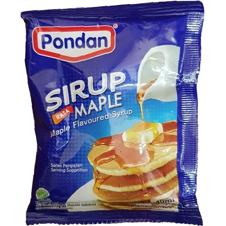 

PONDAN MAPLE SYRUP 40 ML - SIRUP MAPLE SACHET