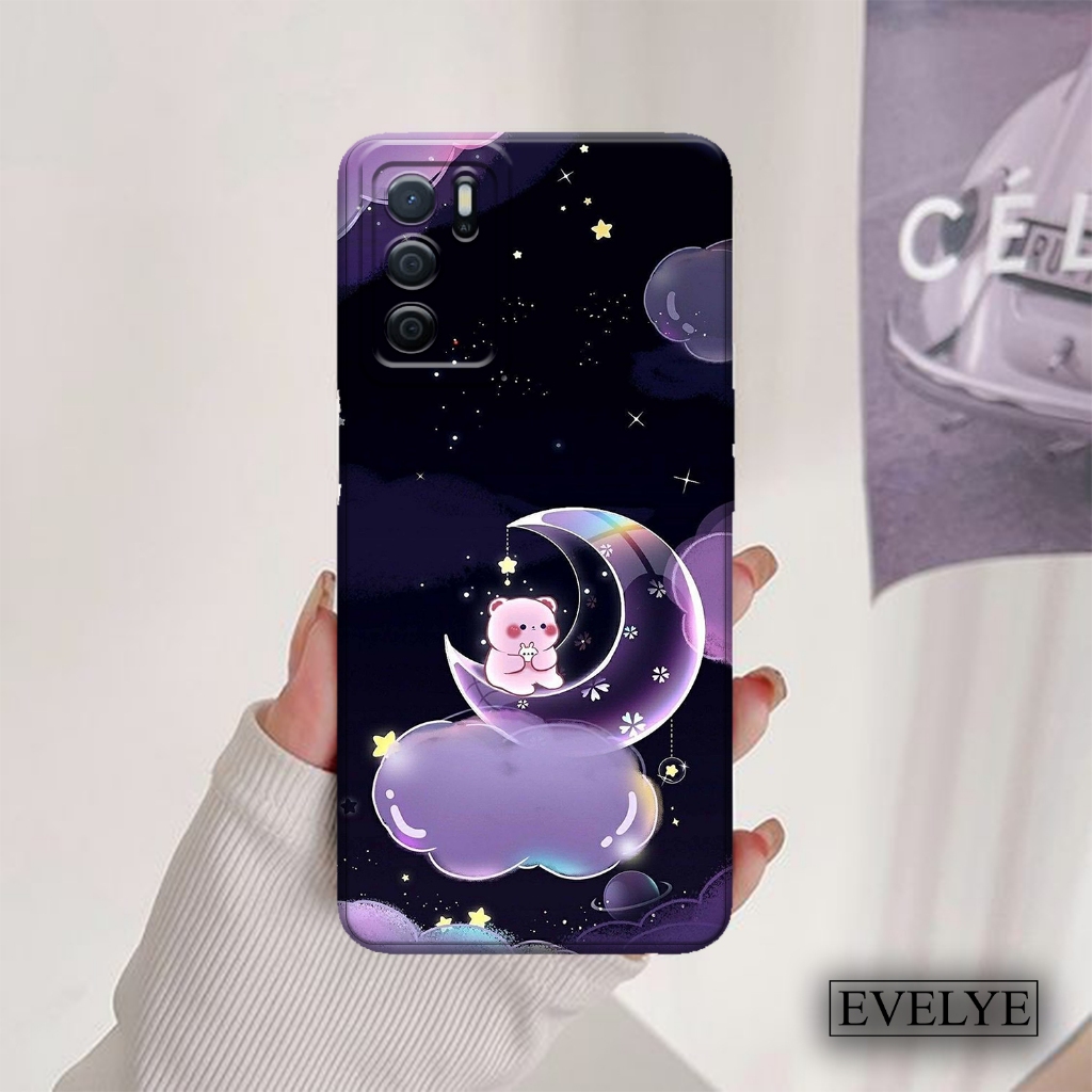 Casing Hp OPPO A16 - Case - Bahan karet - Kesing Hp anak - Kesing Hp dewasa