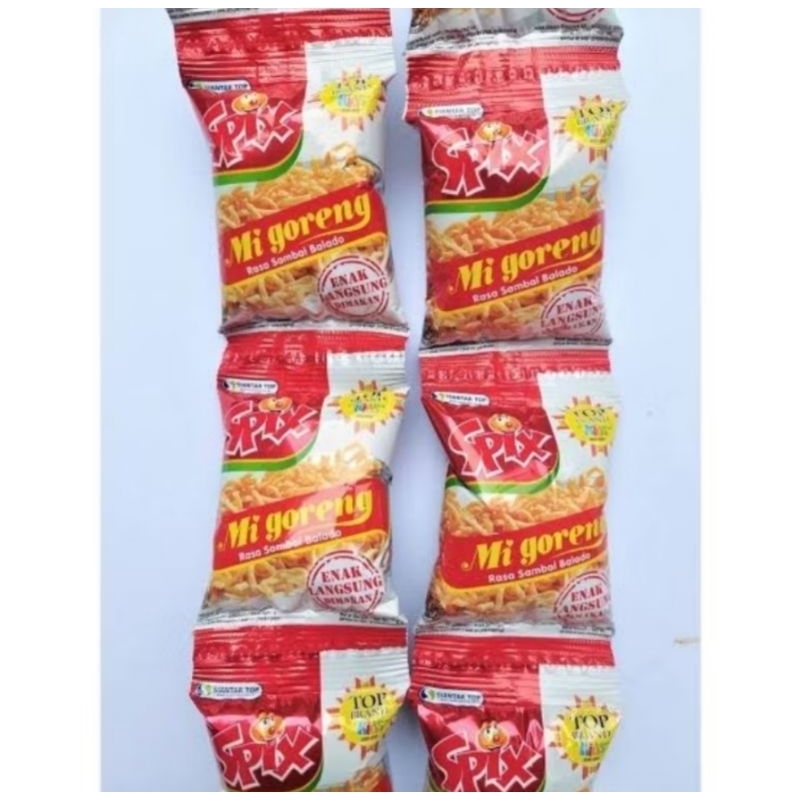 

Spix Snack Mie Goreng Rasa Sambal Balado Renceng Isi 20 Pcs