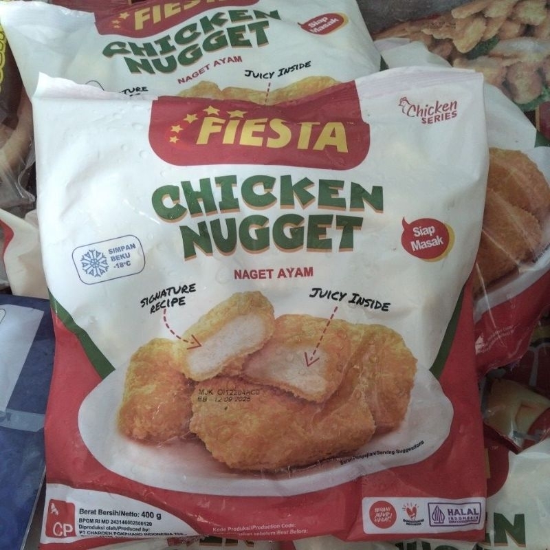 

CHIKEN NUGGET FIESTA 400G