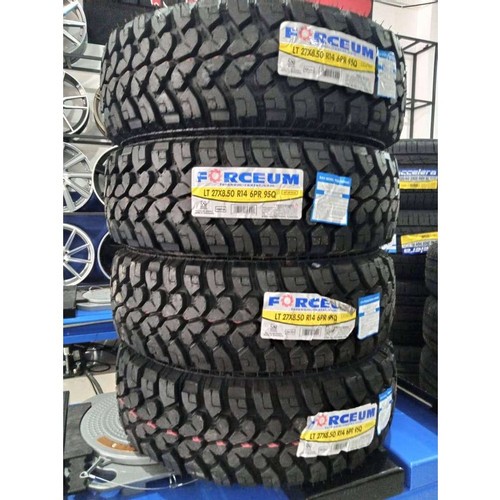 Ban Mobil Tubles Offroad Ring 14 27x8.50 R14 Murah FORCEUM M/T 08 PLUS 27 8,5 R14 Awet