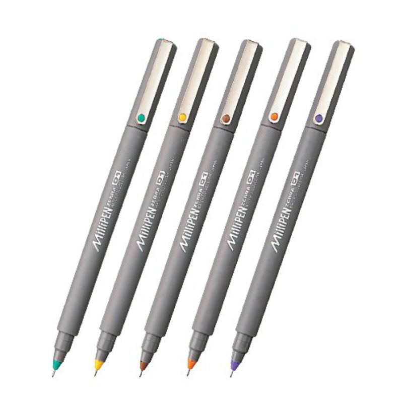 

Pulpen Millipen Zebra 0.1 mm