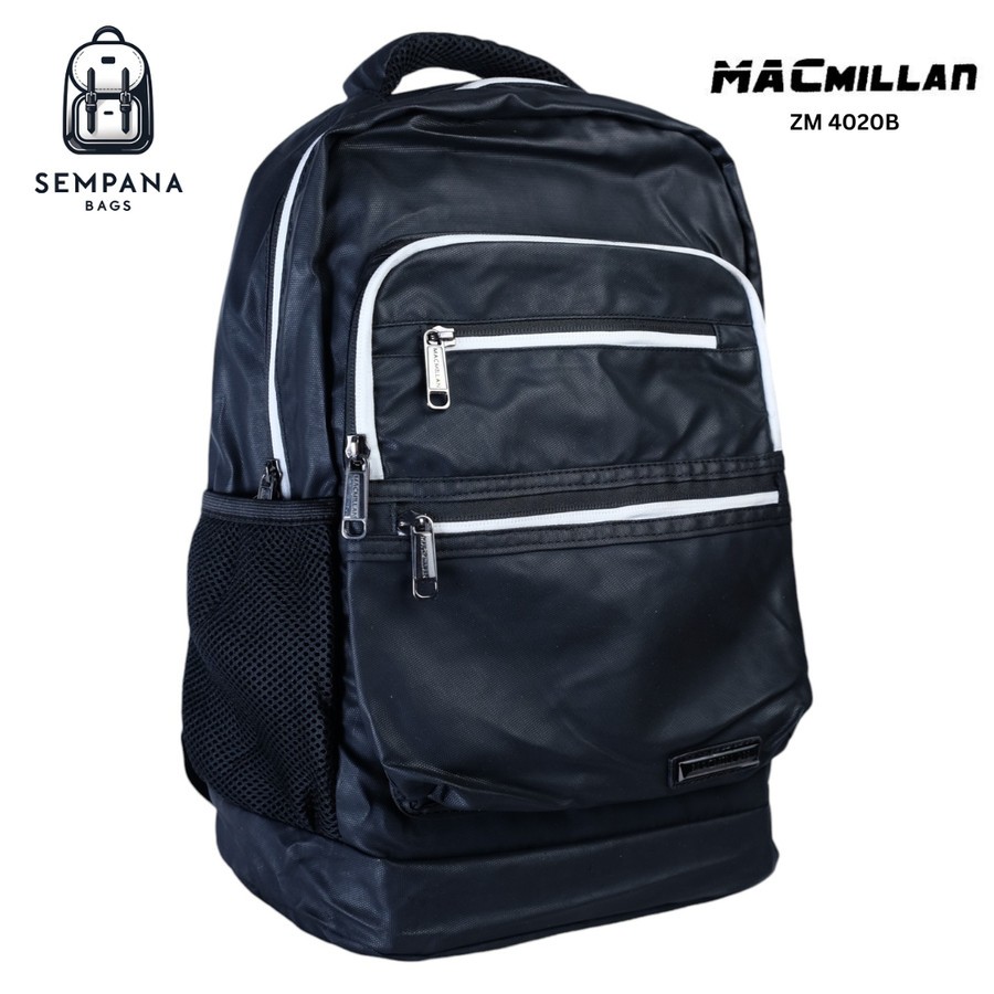 MACMILLAN ZM4020B - Tas Ransel / Back Pack / Tas Sekolah / Tas Sekolah - Hitam, Biru
