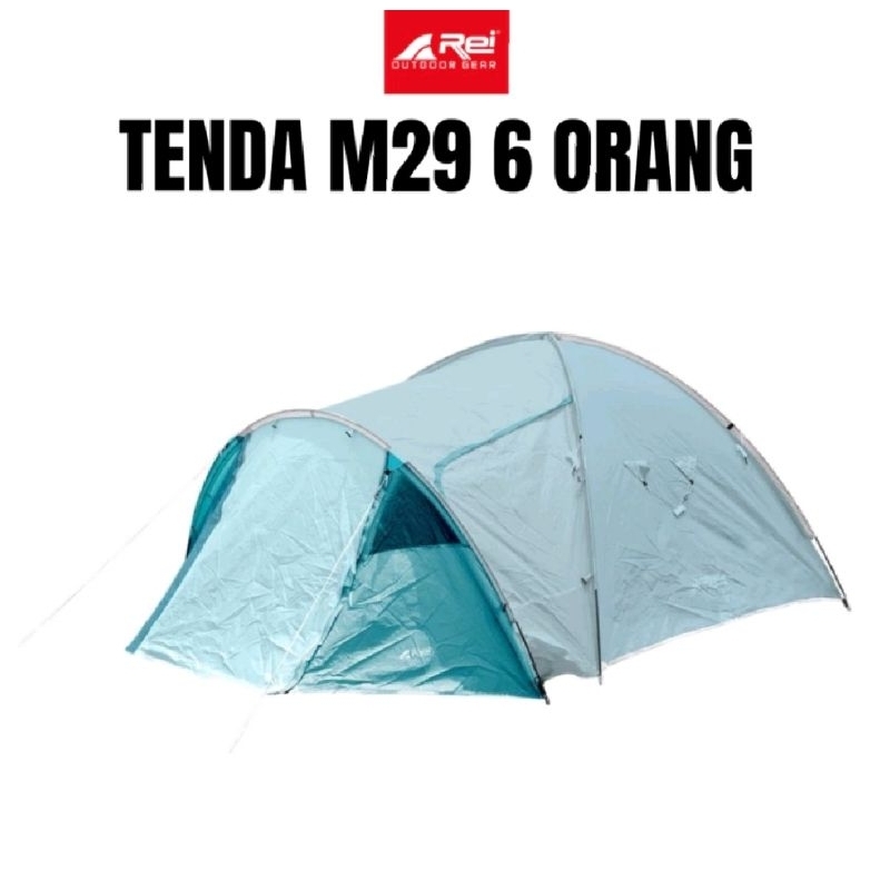 TENDA CAMPING M29 AREI OUTDOORGEAR KAPASITAS 4-6 ORANG