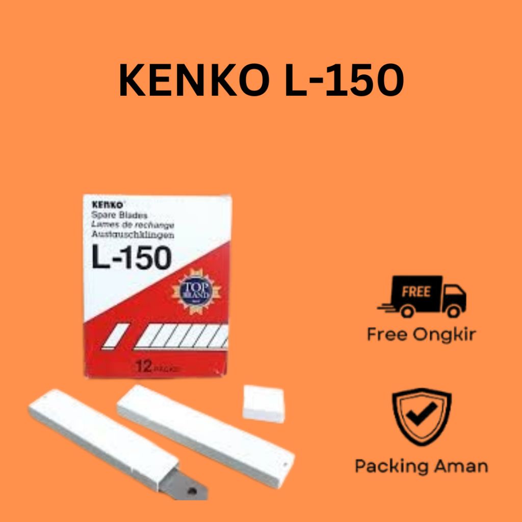 

KENKO L 150 / SPARE BLADES / ISI CUTTER KENKO BESAR