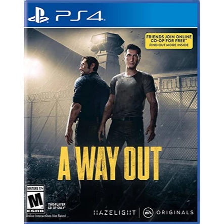 A Way Out PS4 PS5 Game Digital