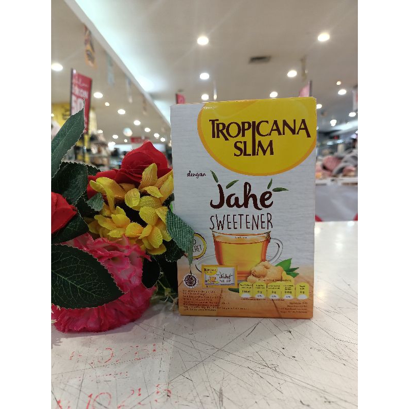 

TROPICANA SLIM JAHE SWEETENER 50 SACHET