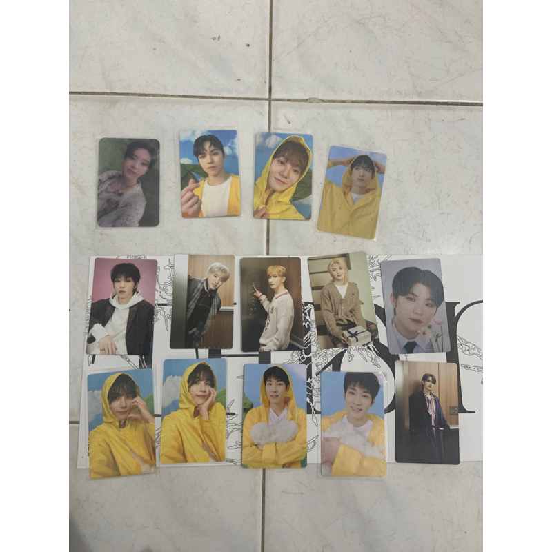 TRADING CARD CARATLAND WONWOO JEONGHAN VERNON SEUNGKWAN SEVENTEEN RIGHT HERE / THIS MAN / SEVENTEENT