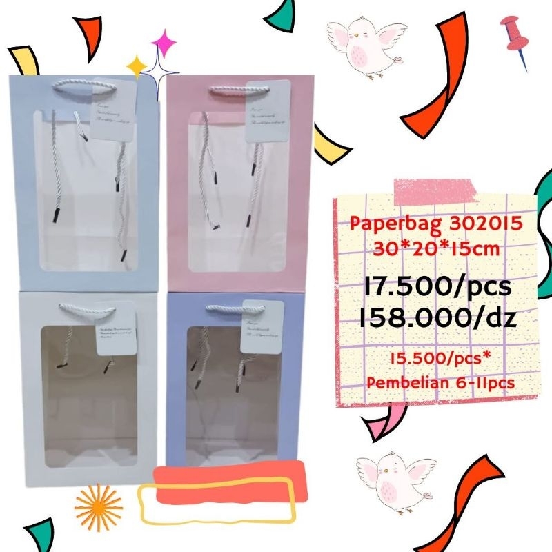 

PAPERBAG TRANSPARAN LIS