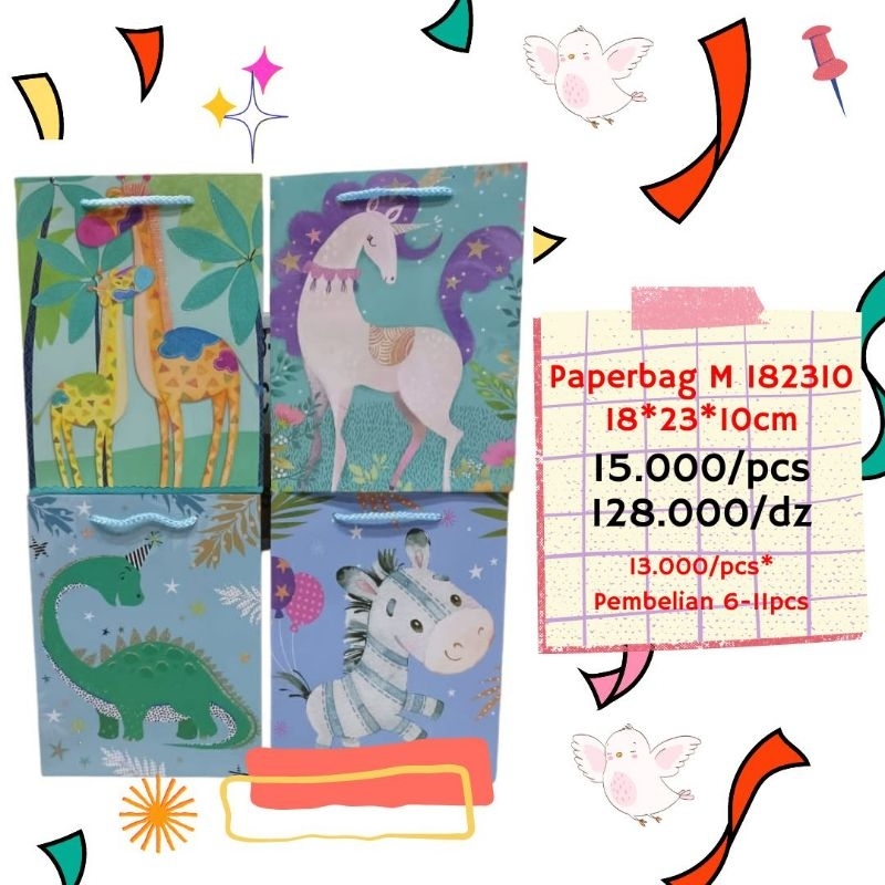 

PAPERBAG ANIMAL EMBOS