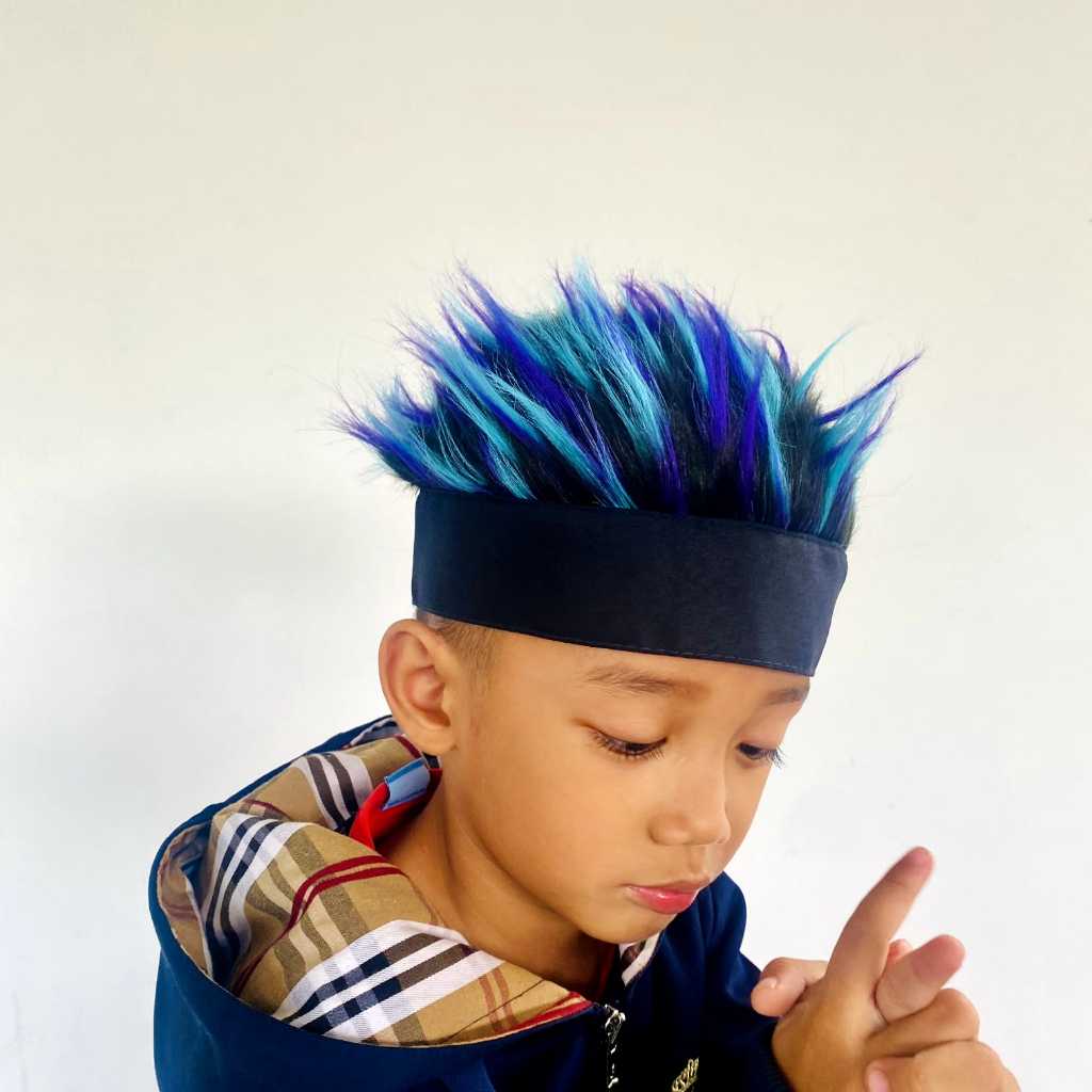 Topi Anak Cosplay Anime Bulu Korea Premium