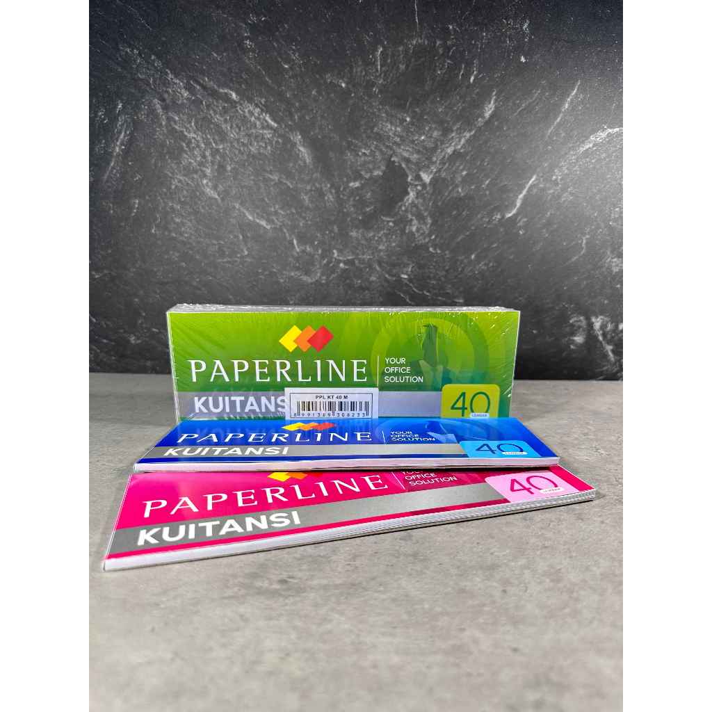 

(PAK)KWITANSI PAPERLINE MINI PPL KT 40 M / PAPERLINE KWITANSI 40 M