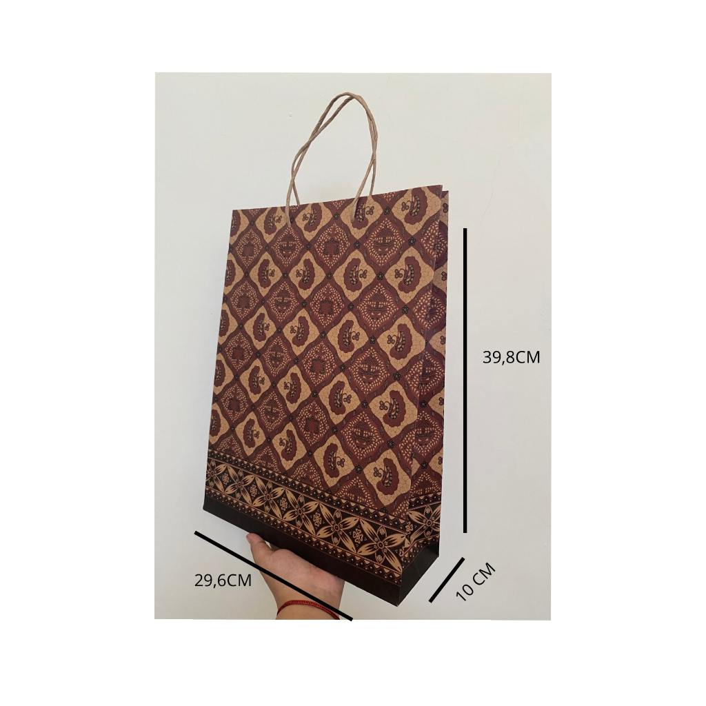 

PAPERBAG BESAR JUMBO MOTIF BATIK KIKY ecer uk 398 X 296 X 100