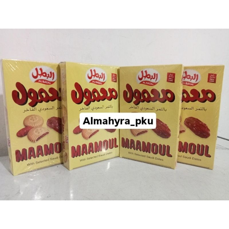 

Biskuit Maamoul/ Biskuit Al Batal Maamoul 16 pcs 304 gr