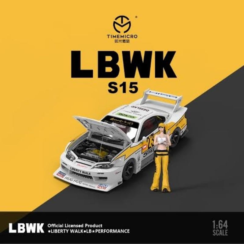 time mirco LBWK nissan silvia S15 LBWK new