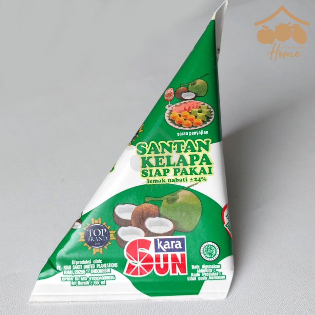 

SUN Kara Santan 65ml Kelapa Cube coconut cream milk 65 ml santen sunkara