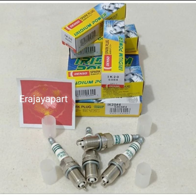 busi iridium honda fit jazz ik20 4pcs original