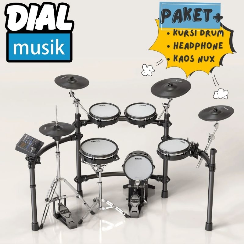 Nux DM8 Drum Electric Original - NUX Drum Elektrik DM-8 / DM 8