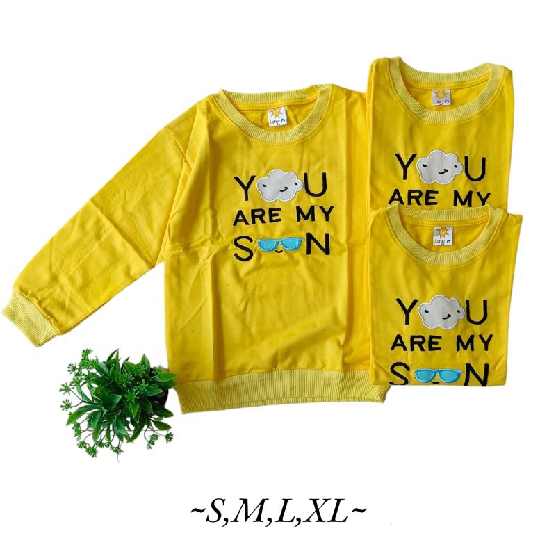 Sweater kaos lengan panjang little m
