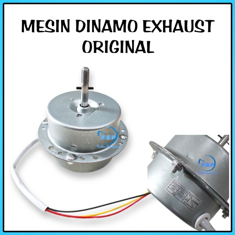 MESIN DINAMO EXHAUST FAN MOTOR ORIGINAL MASPION