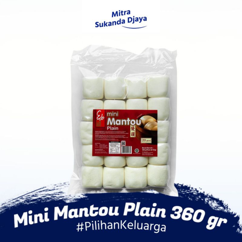 

Edo Mini Mantau isi 20 plain