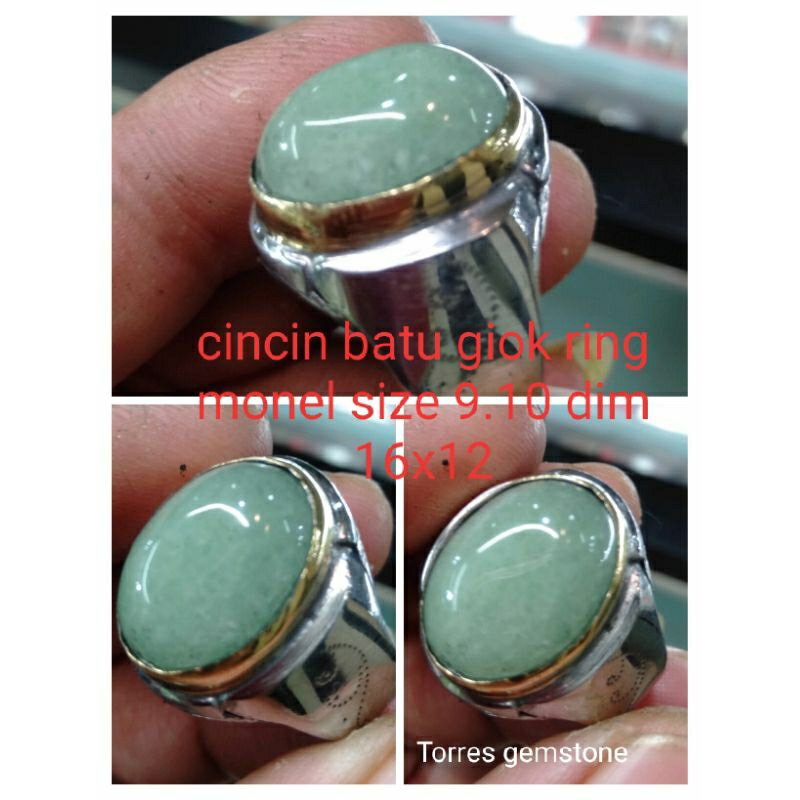 CINCIN BATU GIOK ASLI CHINA