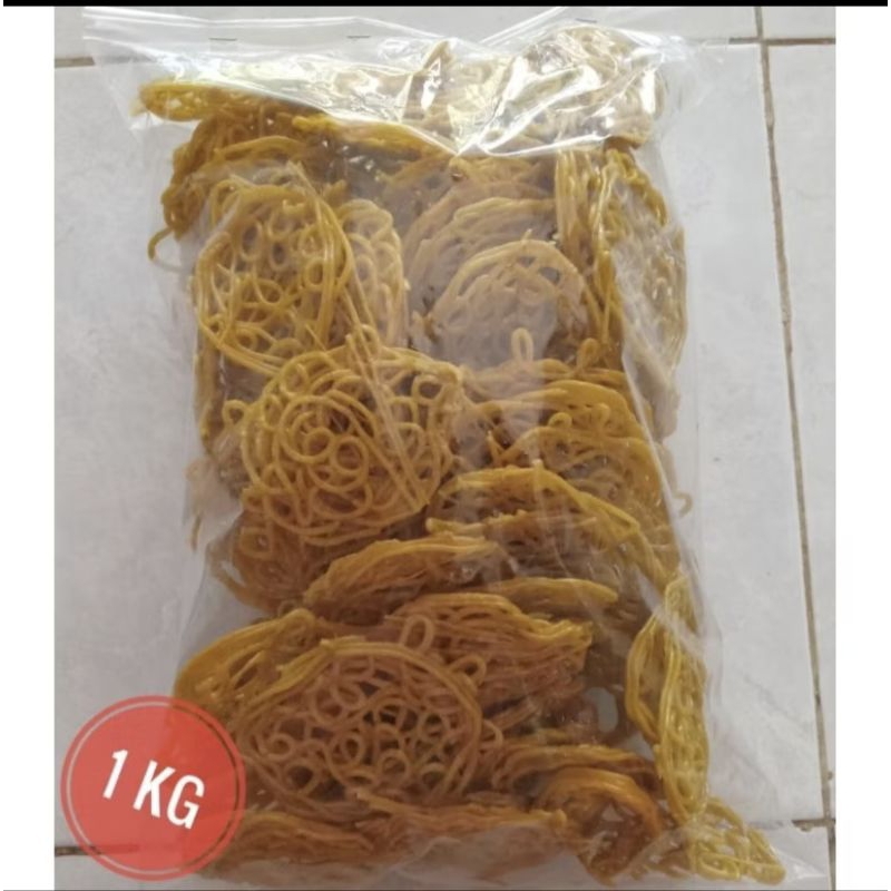 

krupuk mie mentah 1kg