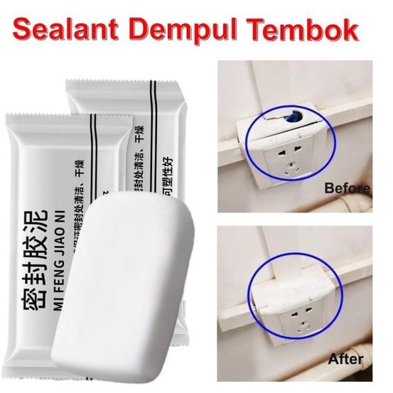 Sealant Dempul Tembok Dinding Dempul Padat Serbaguna Penambal Lubang