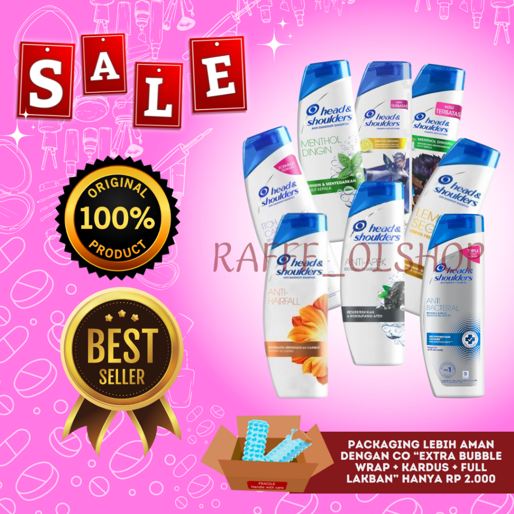 HEAD & SHOULDERS SHAMPOO 300 ML