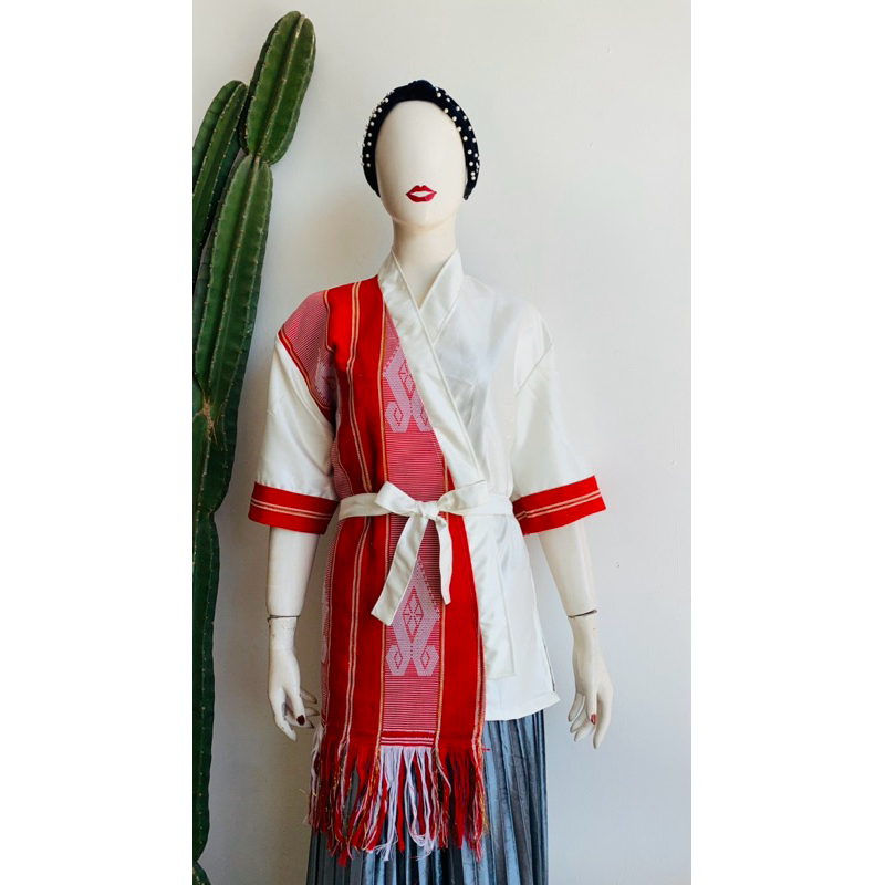 BLOUSE TENUN NTT,BLOUSE CEWEK,TENUN NTT