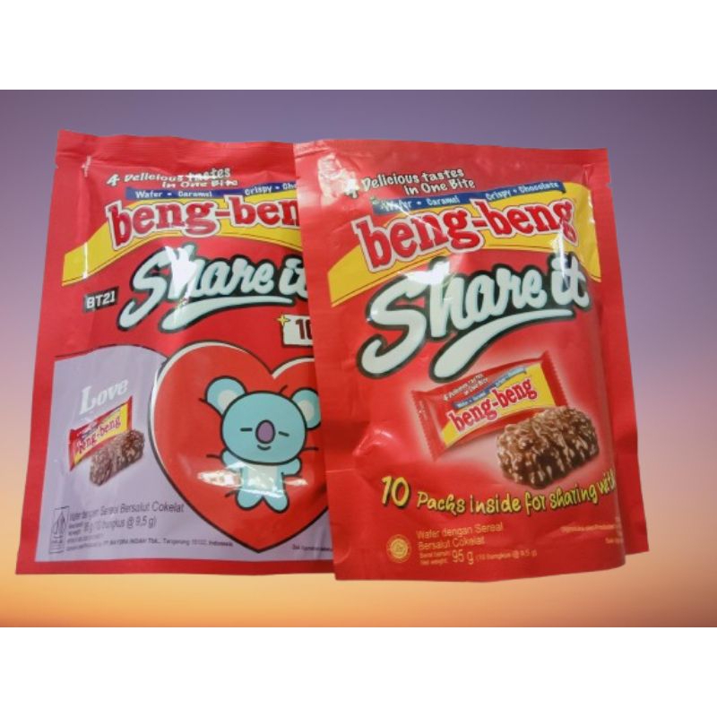 

Snack Makanan/Cemilan Cokelat Beng Beng Kecil Besar