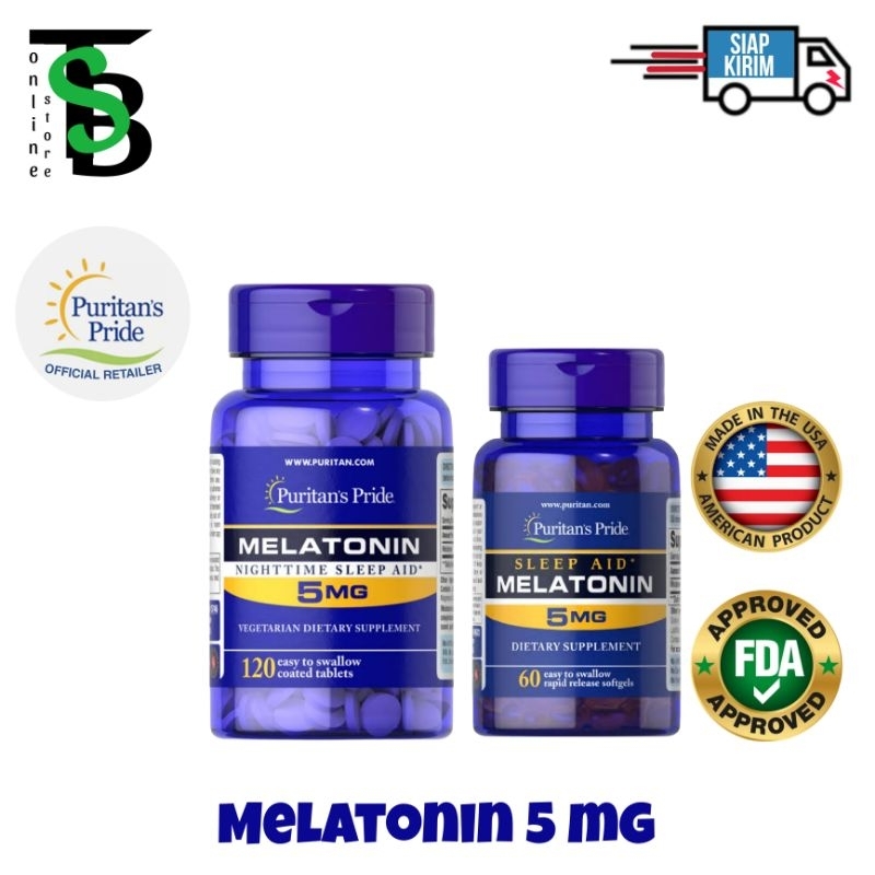 Puritans Pride Melatonin 5 mg