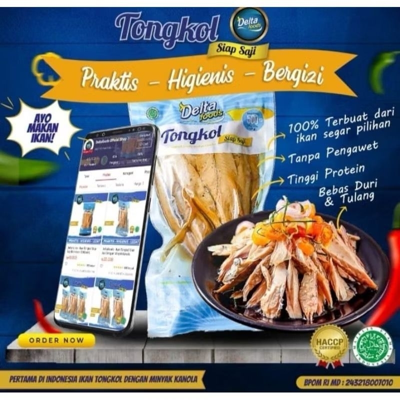 

Tongkol Delta Food Siap Saji | Tongkol Tanpa Duri Enak 250g