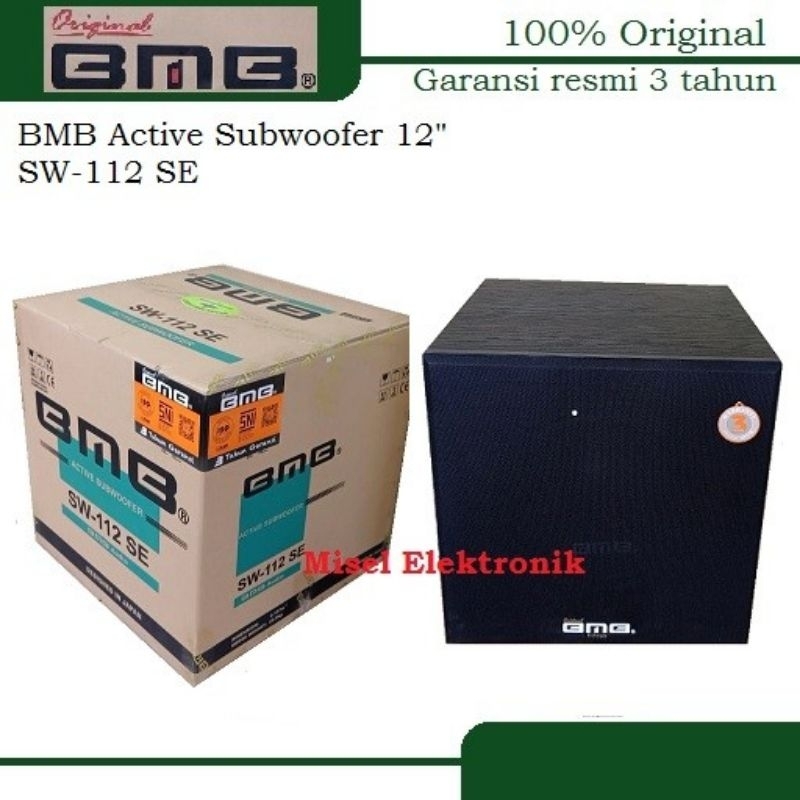 Active Subwoofer Aktif Subwoofer BMB 12 Inch SW-112 SE