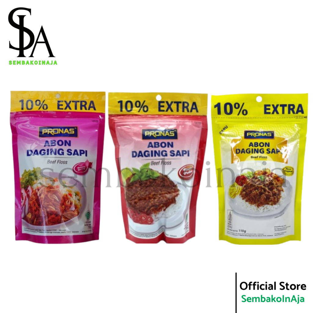 

[ PRONAS ] Abon Daging Sapi 110 gr