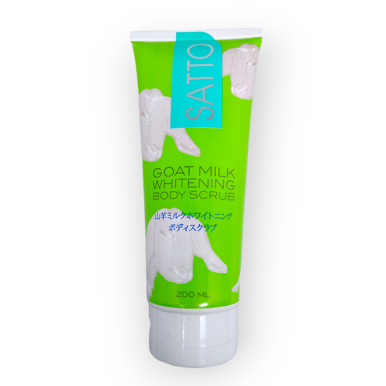 Satto Goat Milk Whitening Body Scrub