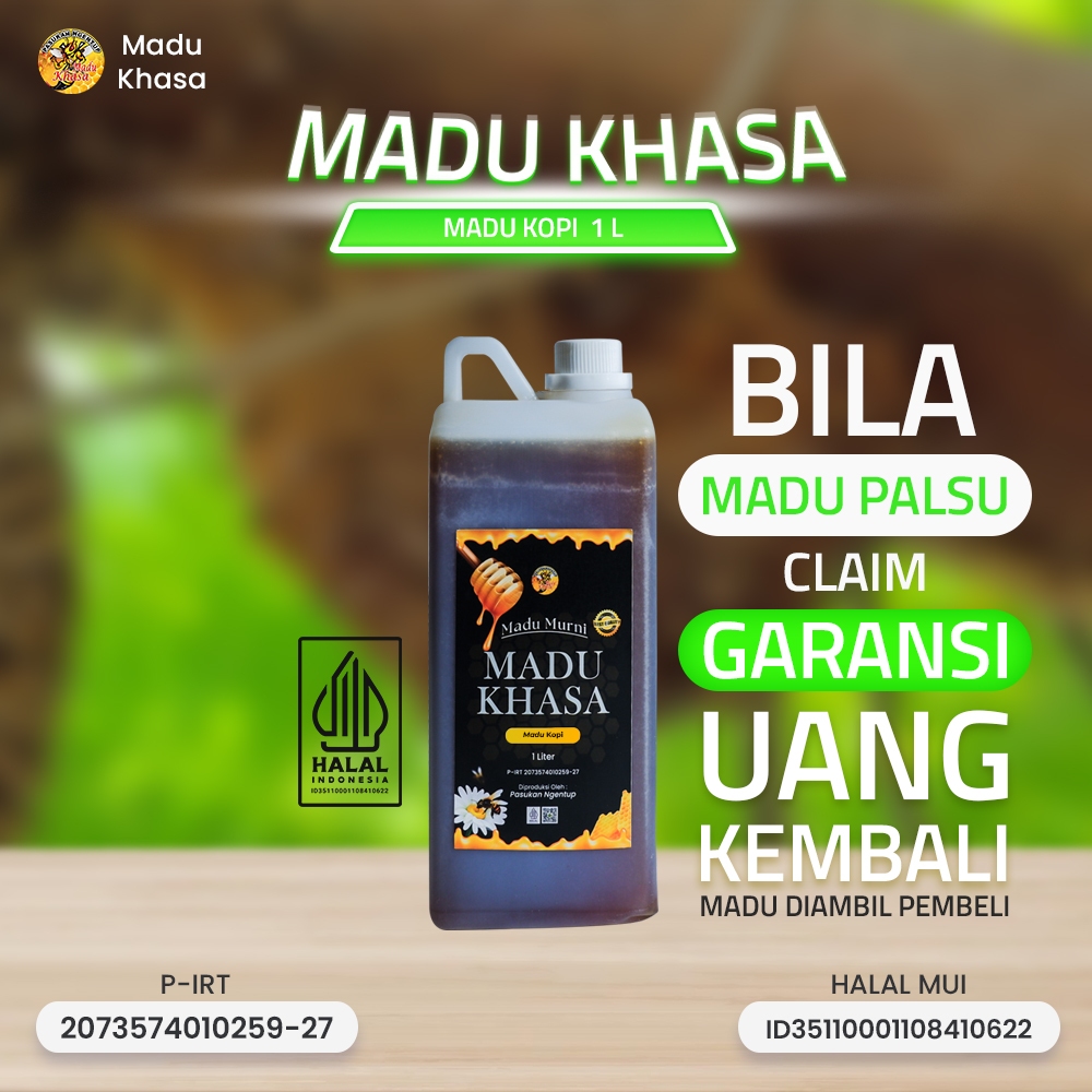 

MADU KOPI PREMIUM | Kaya Manfaat untuk Kesehatan Optimal – MADU KHASA 1 LITER