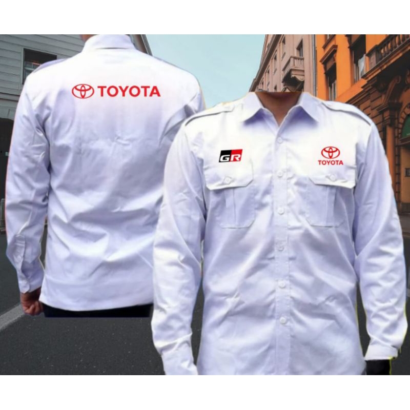 kemeja Toyota seragam Toyota pdh Toyota kemeja kerja Toyota seragam kerja Toyota pakaian dinas Toyot
