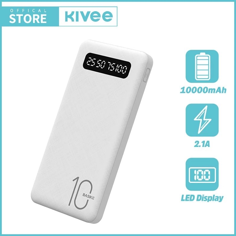 KIVEE Powerbank Fash Charging 10000, 20000mah dual USB