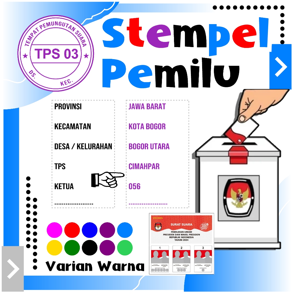 

Stempel pilkada stempel kpps ukuran sesuai aturan KPU