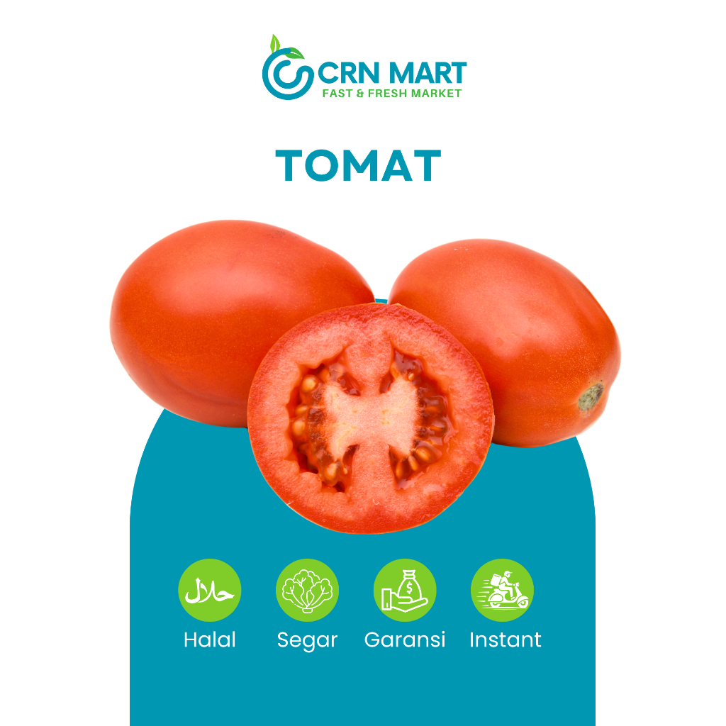 

CRN MART - Tomat Merah Berastagi/Sayuran Segar/Tomat Merah Fresh