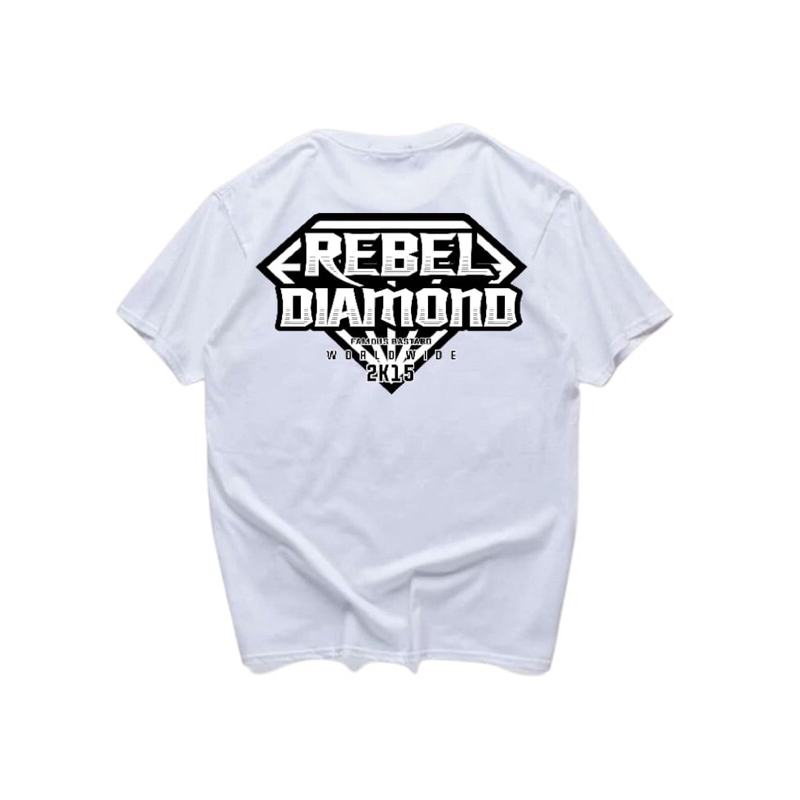 KAOS REBEL DIAMOND | REBEL DIAMOND TSHIRT | FREE STICKER
