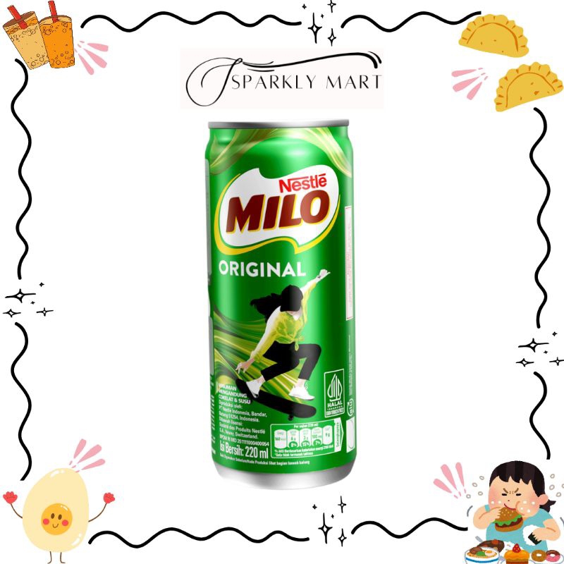 

MINUMAN MILO HEALTY DRINK KALENG 220ML