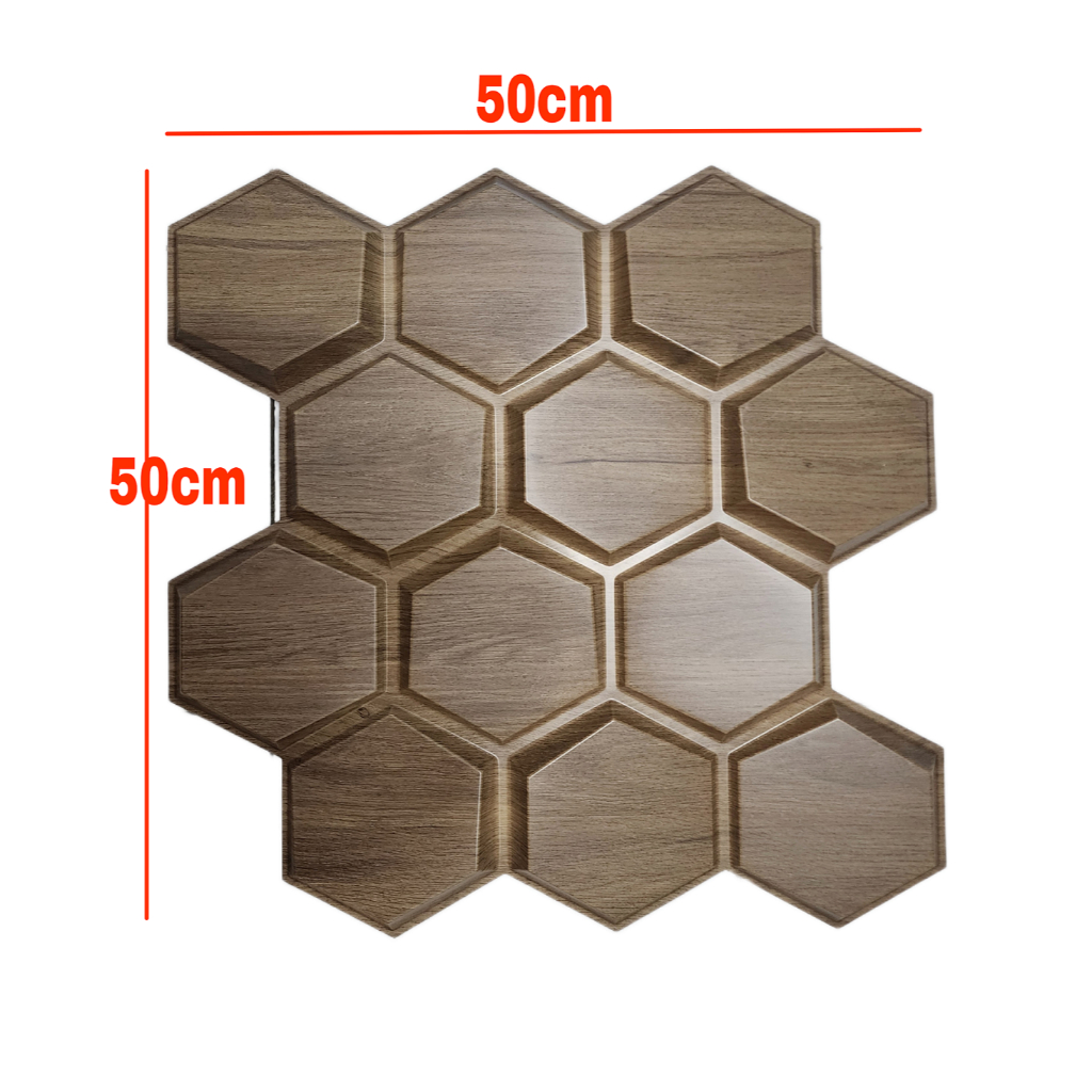 Wallpanel 3D PVC Premium Dekorasi Dinding Ruangan Wall Panel Tempel