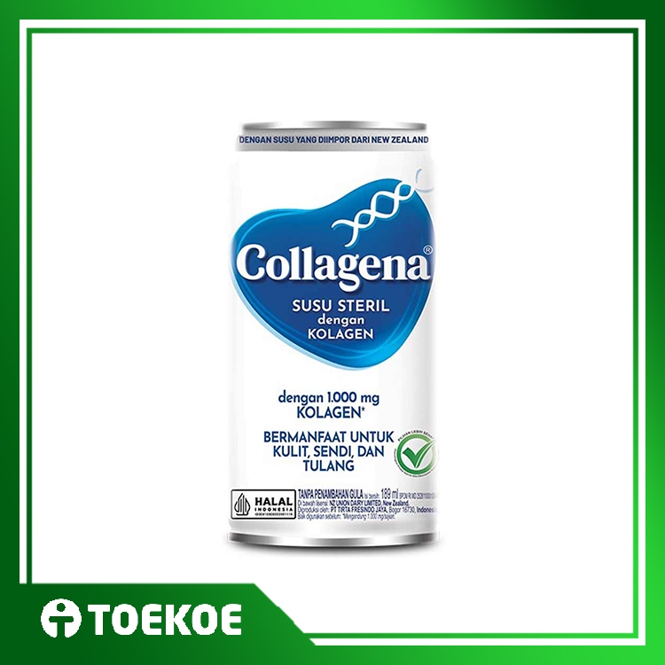 

TOEKOE Collagena Susu Steril Susu Kaleng Dengan Kolagen Isi 189ml